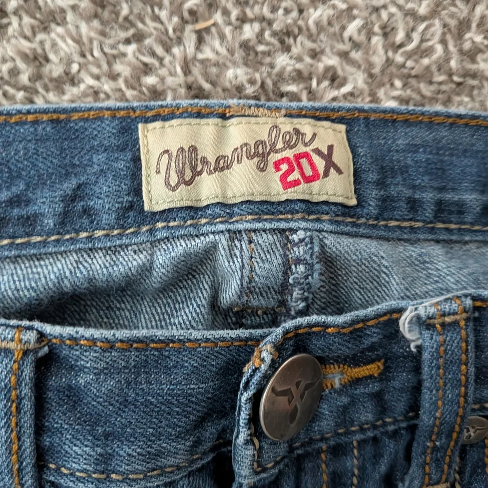 Wrangler 20X Men's Dark Blue Bootcut Jeans 30x29‎